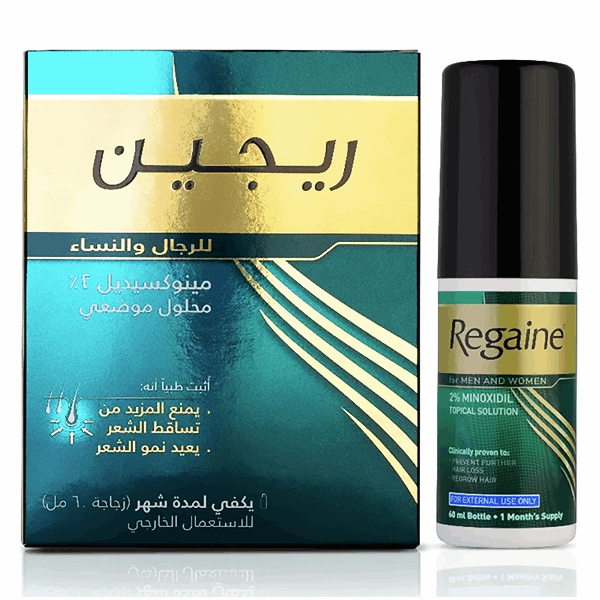 سبراي شعر ريجين 2% 60مج