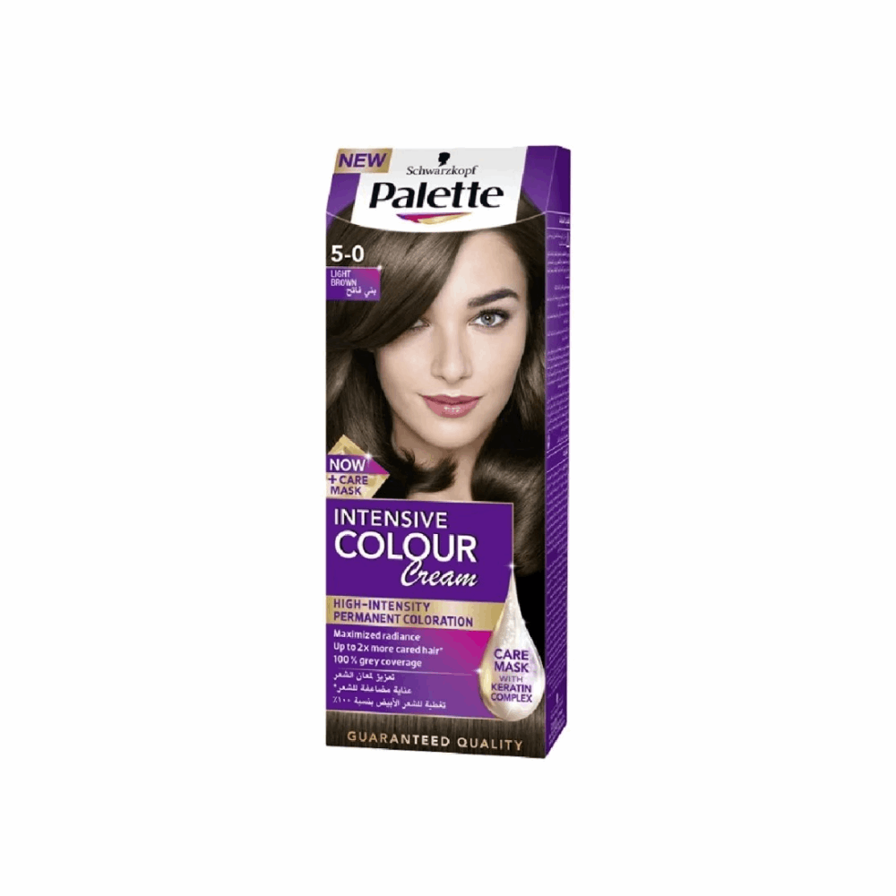 صبغه شعر باليت بني فاتح 0-5