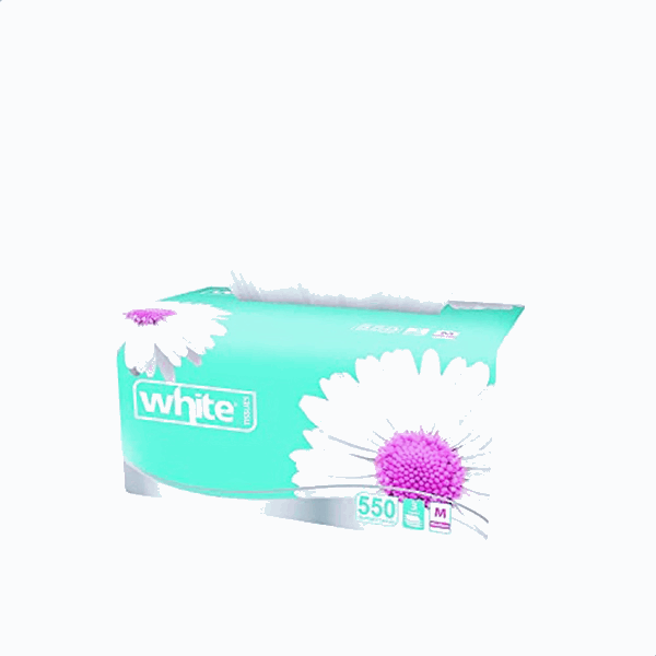 مناديل وايت 550 منديل سحب مديم