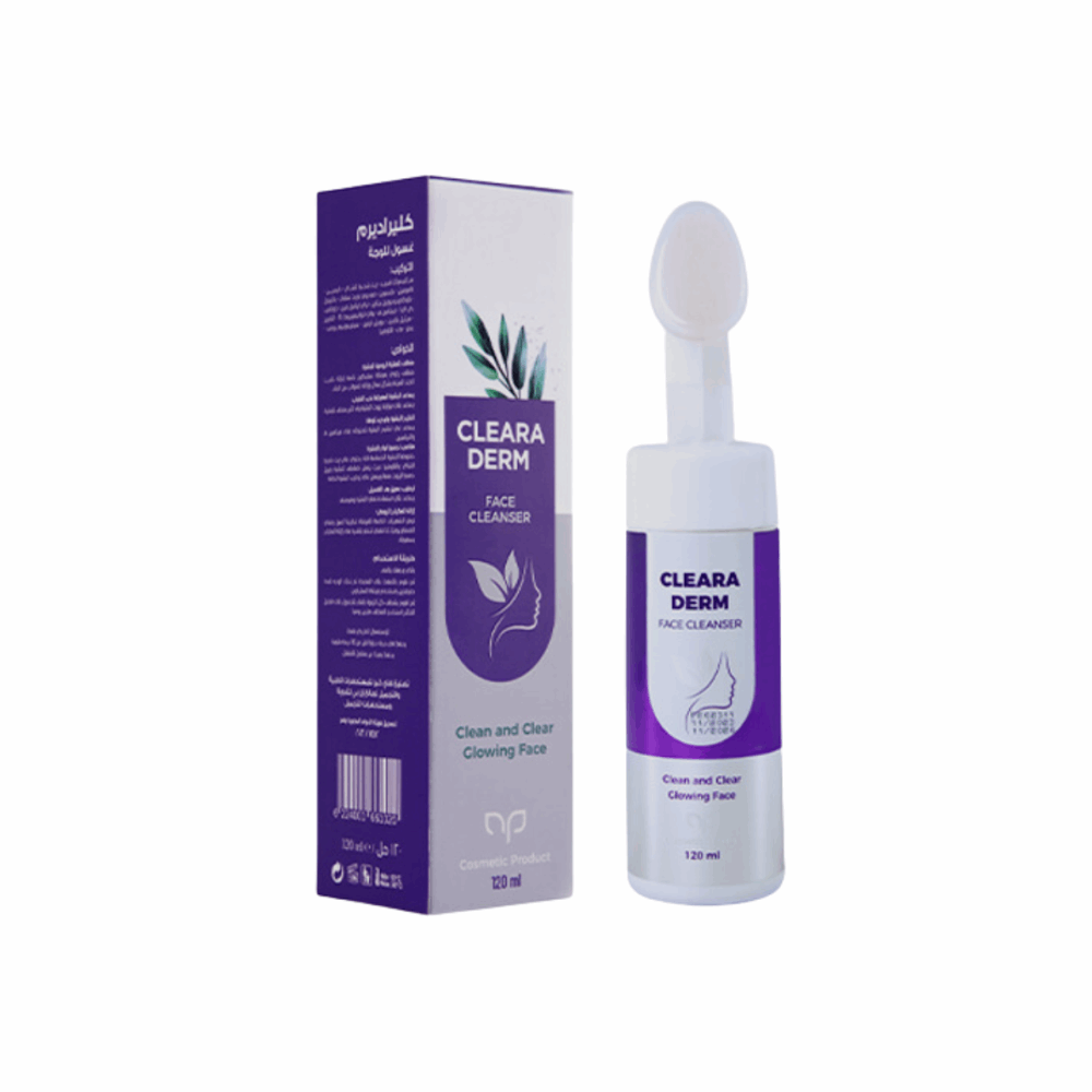 غسول كليراديرم غسول للوجة120 مل