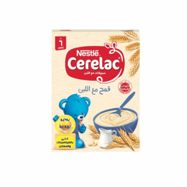حبوب سيريلاك قمح ولبن +حديد 125 جم