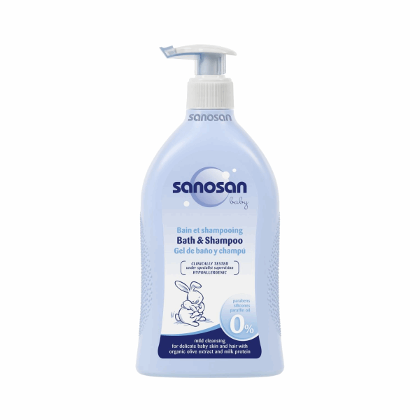 شامبو سانوسان باث&amp; شامبو ازرق 500مل