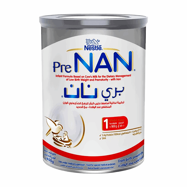 لبن اطفال نان بري نان حليب مع الحديد 400 جم