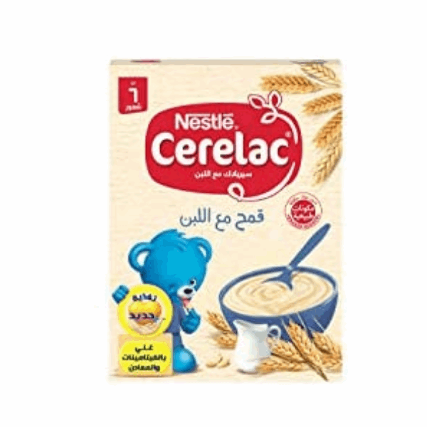حبوب سيريلاك قمح مع اللبن+حديد500جم