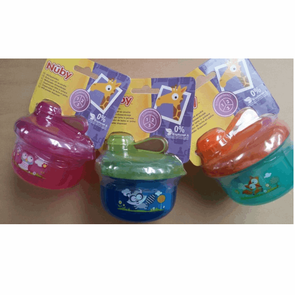 حافظة لبن نوبي علبة حفظ للبن البودره 5346