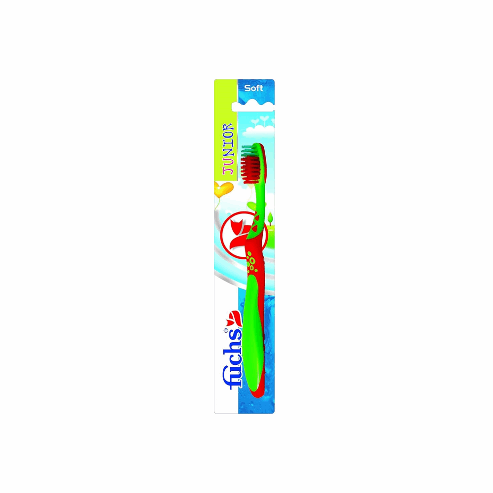 فرشة اسنان اطفال فوكس فرشاة اسنان جونيور اطفال سوفت