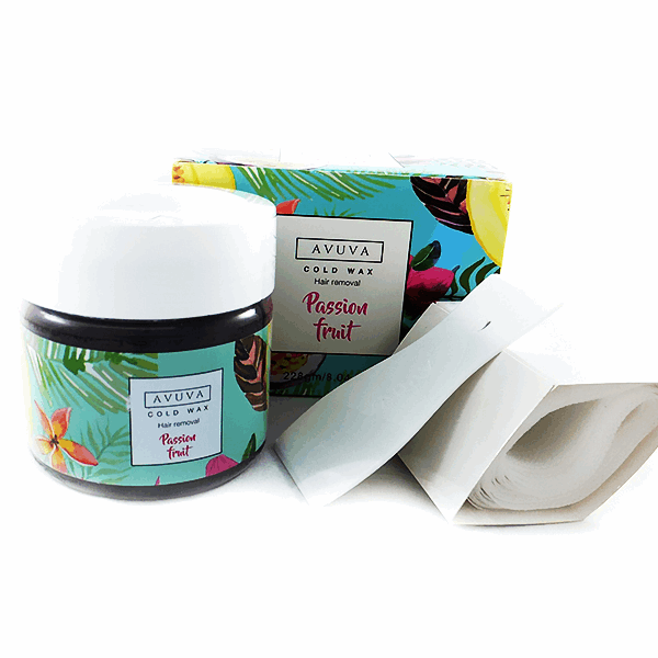 شمع بارد افوفا باشون فروت عجينه لازاله الشعر برطمان228جم