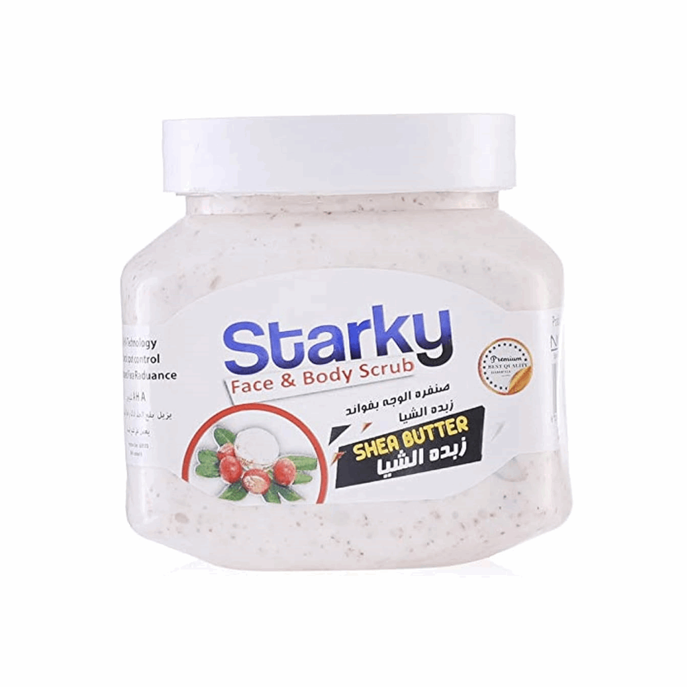 ماسك للبشره ستاركي سنفرة للبشرة بزبدة الشياة