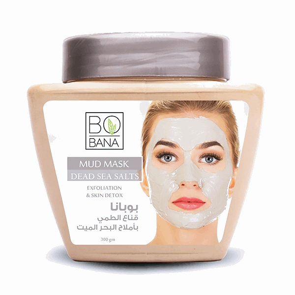 ماسك بوبانا الطمي المغربي واملاح البحر الميت 400جم