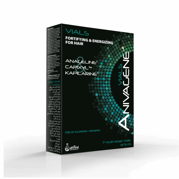 امبولات  انيفاجين امبولات للشعر 7*5مل