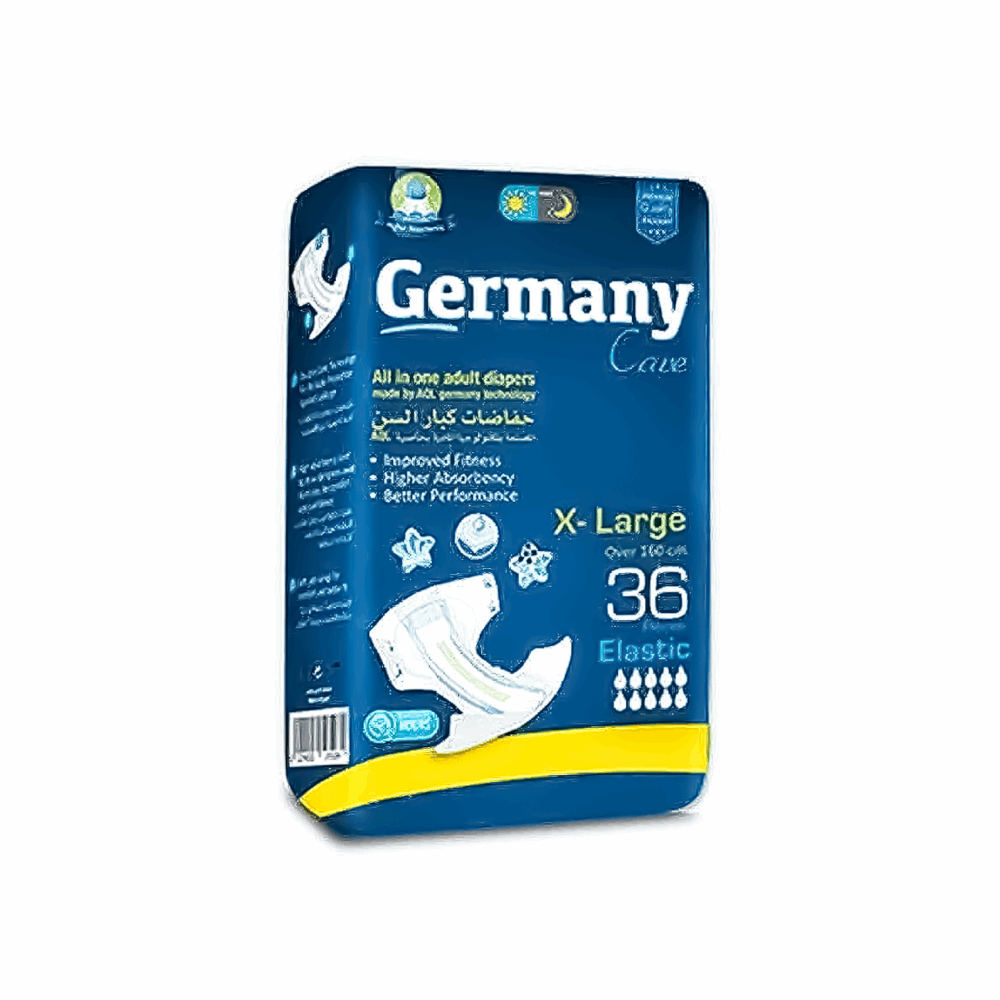 حفاضات كبار جيرمان كير حفاضات كبير جدا 36 قطعة