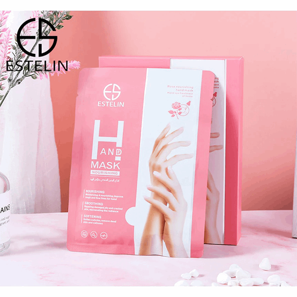 ماسك لليدين ايستلين قناع لليدين بخلاصة الورد2قطعة