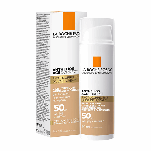 صن بلوك كريم لاروش بوسيه انتيليوس للبشره الدهنيه  عامل حماية +50 50مل