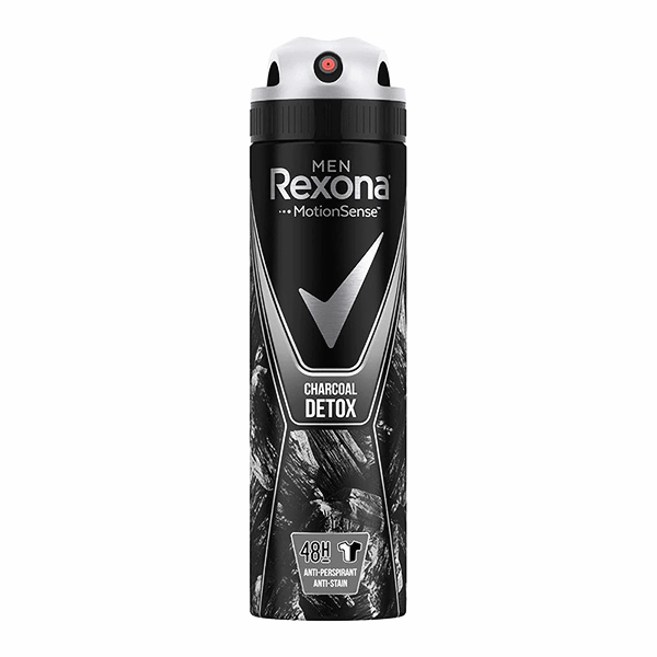 سبراي معطر ريكسونا بالفحم النقي 150 مل اسبري رجالي