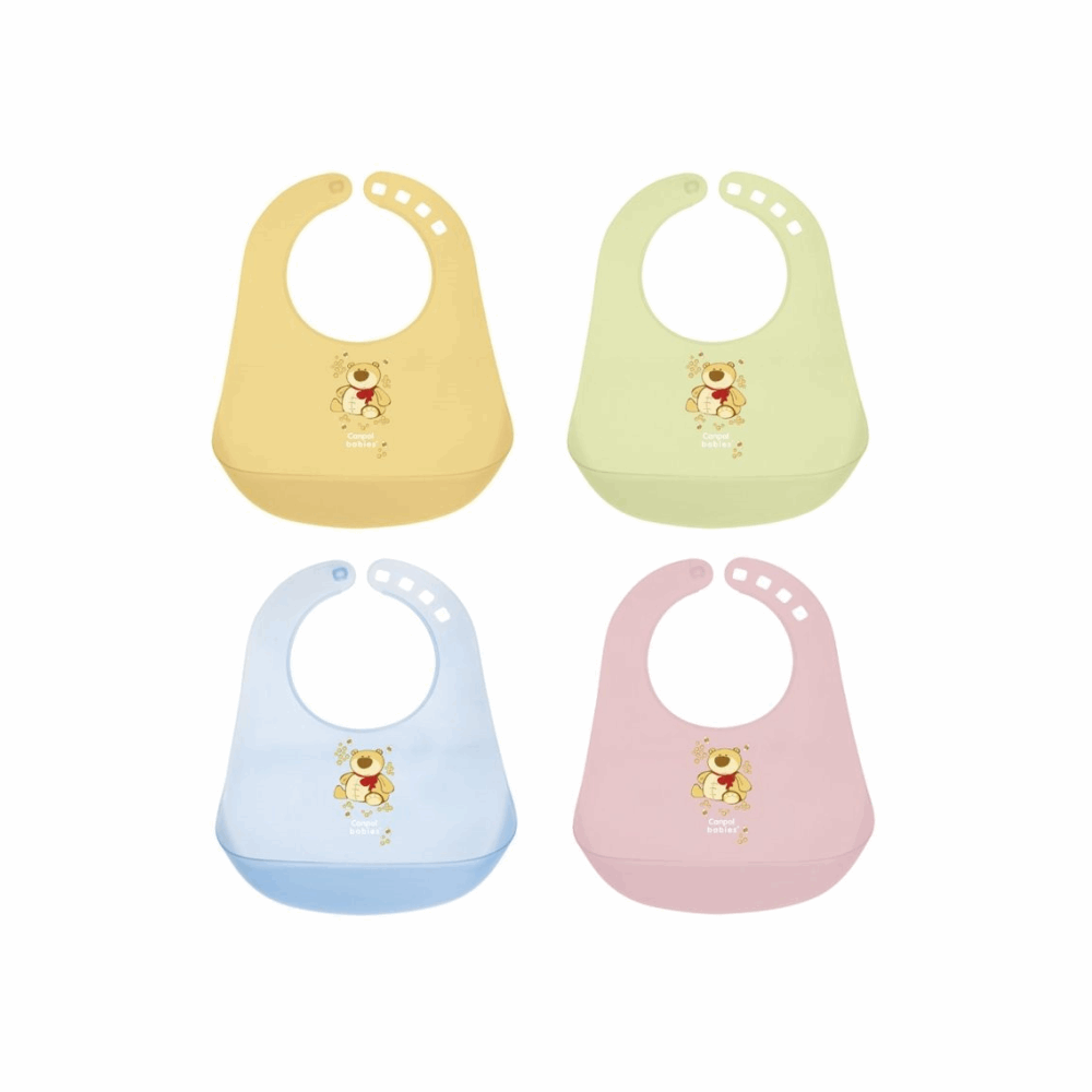 مستلزمات اطفال كانبول بيبير بافته طعام بلاستك بحوض 12+m