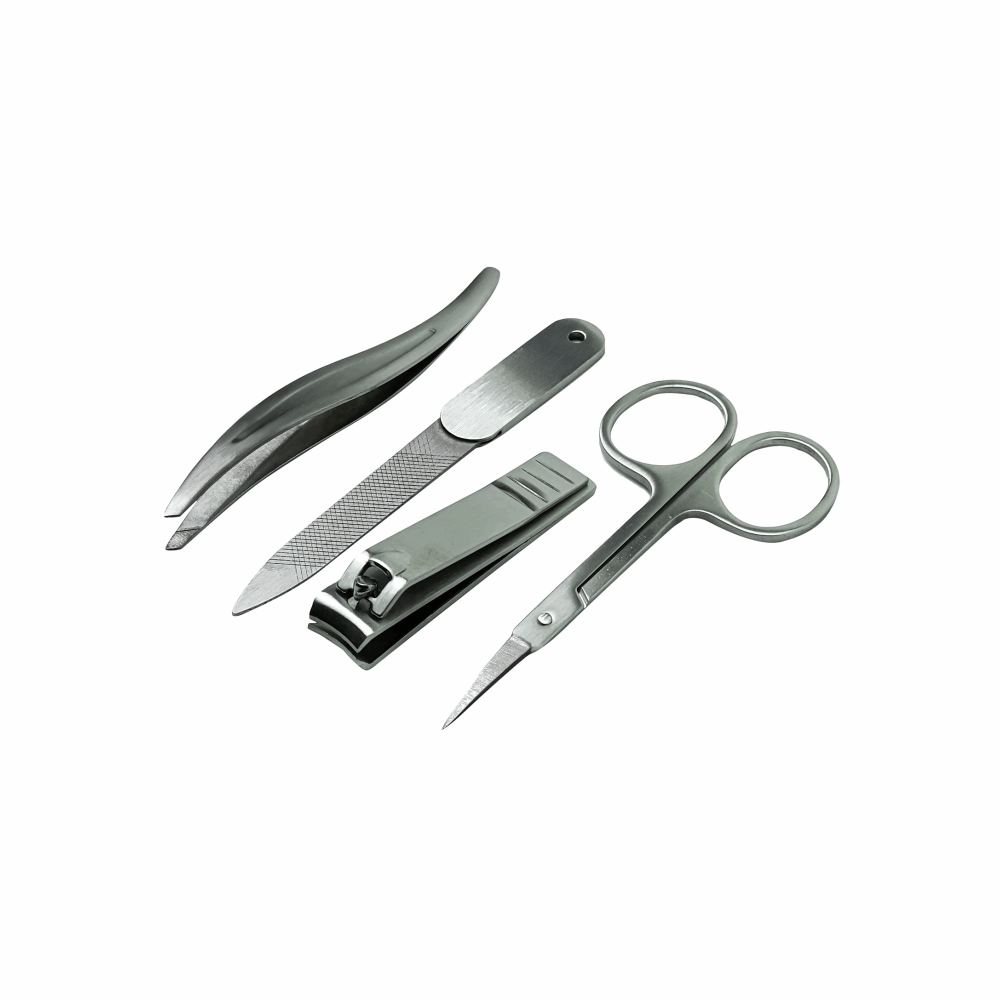 طقم عنايه اظافر سوناتا ستانليس ستيل 4 قطع