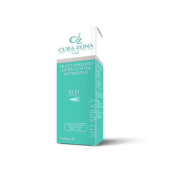 سبراى للشعر كيورازونا إم دي اسبراي لتساقط الشعر 150 ملل