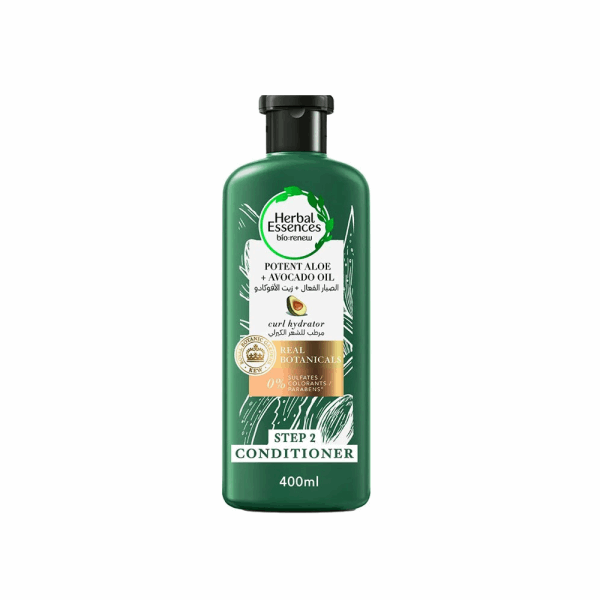 شامبو هيربال اسينس للشعر الكيرلي400 مل بالصبار والافوكادو