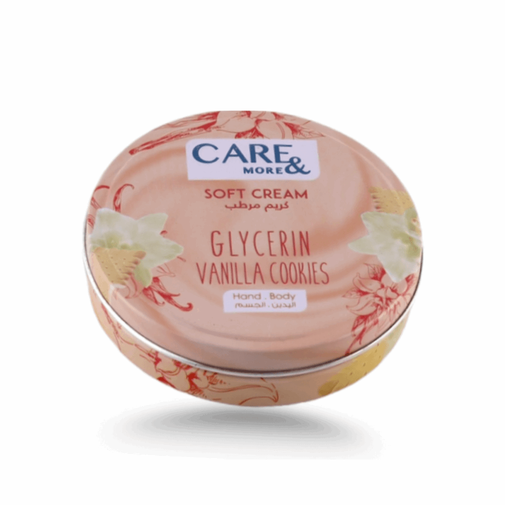 كريم مرطب كير اند مور سوفت انتعاش الفانيليا والبسكوت75مل