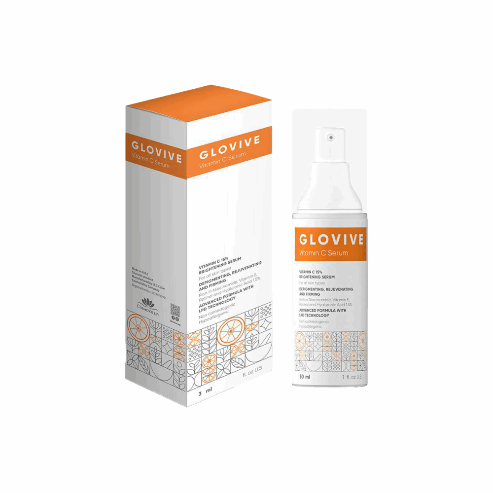 سيرم جلوفيف للتفتيح اليومي بفتامين سي 30مل