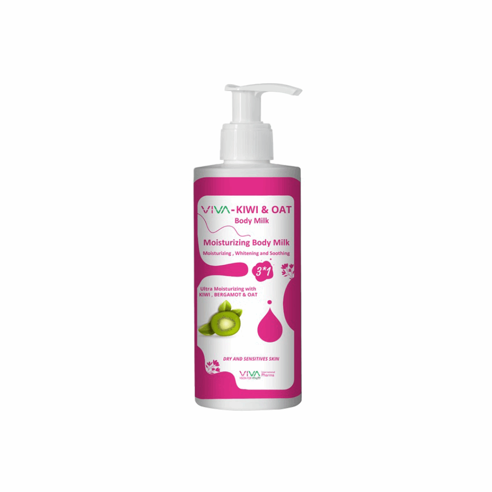 بدي ميلك فيفا كيوي اند اوت 3*1 230مل