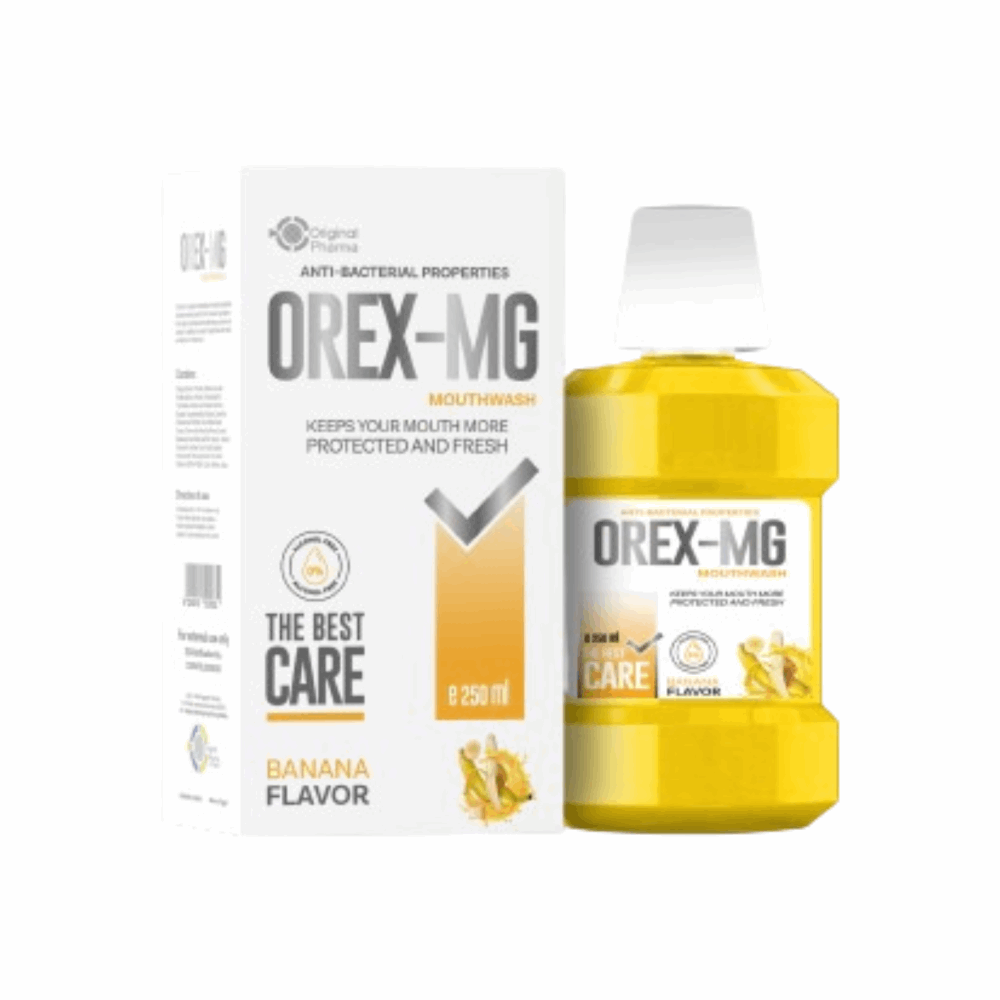 مضمضه اوركس ام جى بطعم الموز 250مل