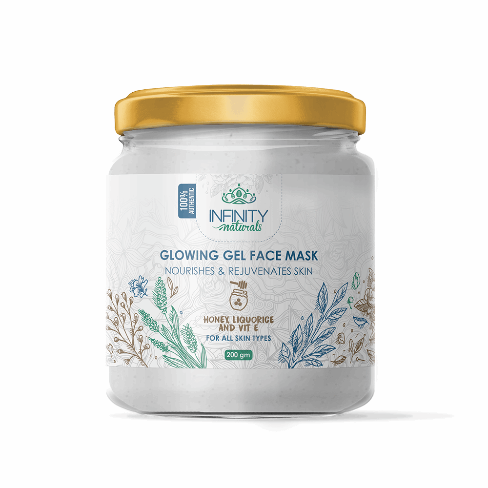 ماسك للوجه انفينيتي ناتشورال بالعسل و العرق سوس و فيتامين (ه)200جم
