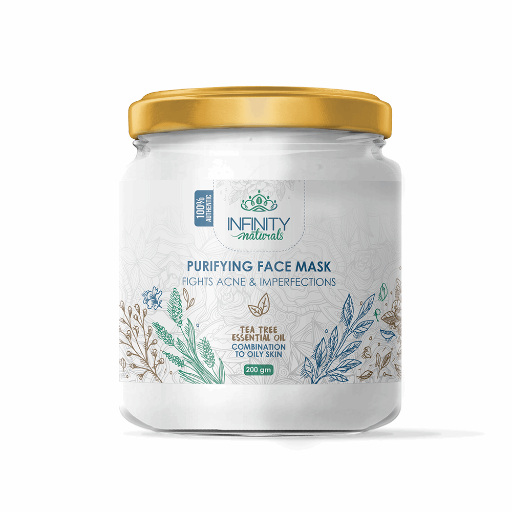 ماسك للوجه انفينيتي ناتشورال بزيت شجرة الشاي 200جم