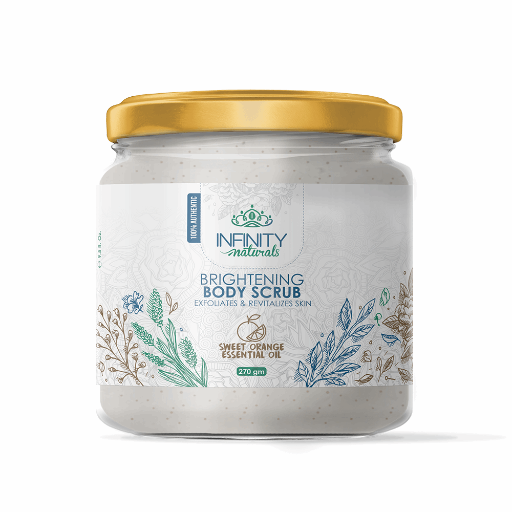 مقشر للجسم انفينيتي ناتشورال بزيت البرتقال الحلو 270 جم