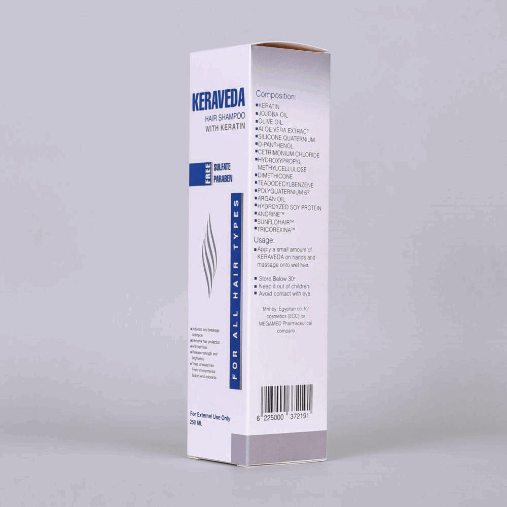 شامبو كيرافيدا بالكرياتين 250 مل