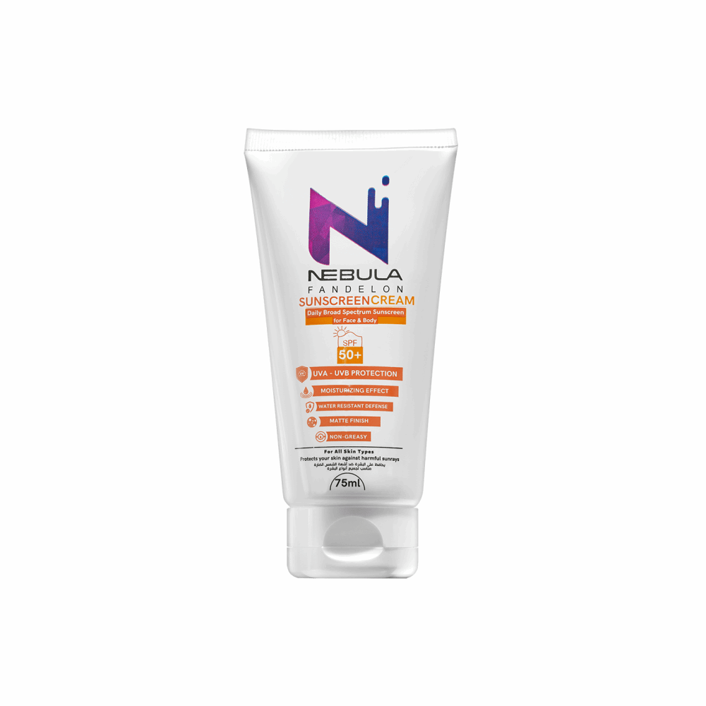 صن اسكرين كريم نيبولا فانديلون اس بى اف+50 75مل