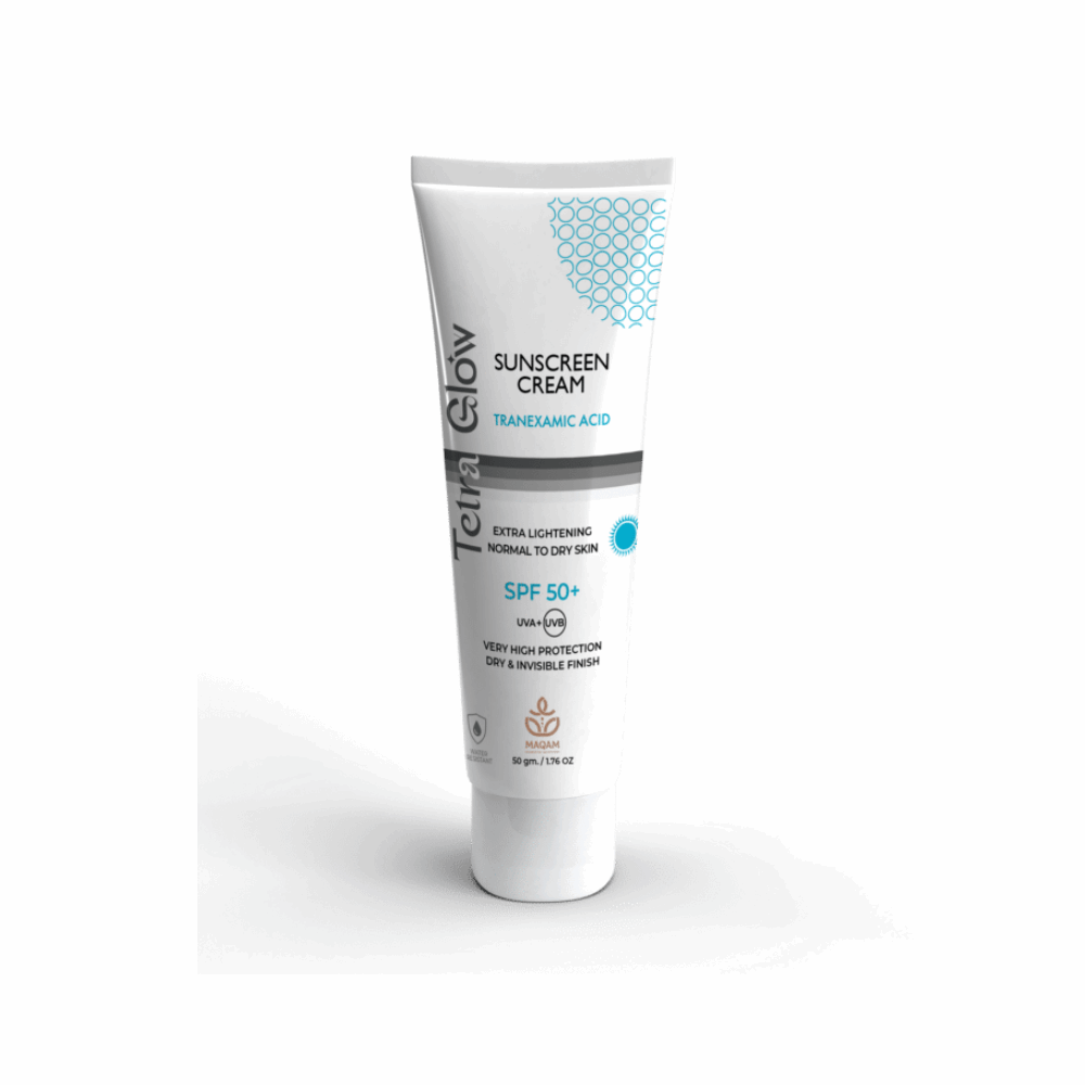 صن اسكرين كريم تتراجلو واقي شمس spf50+ للبشرة العادية والجافة 50جم