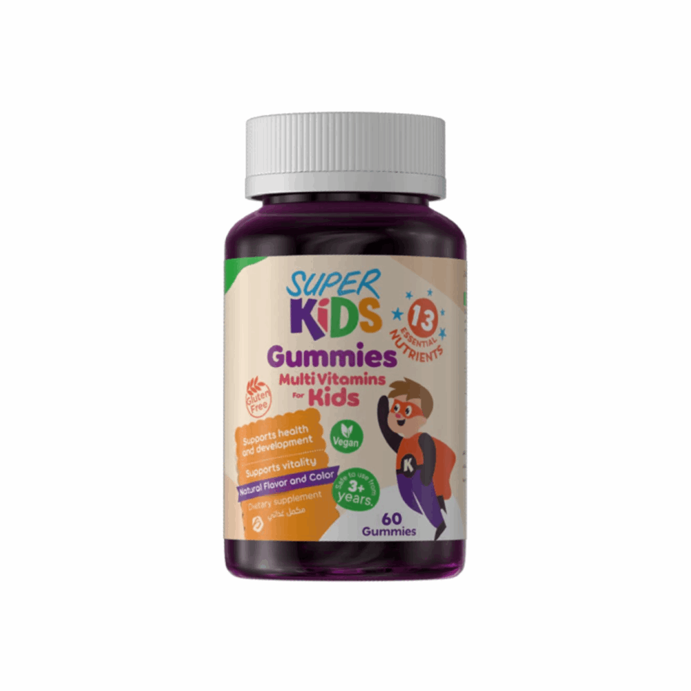 قطع حلوى سوبر كيدز اطفال 60 قطعة