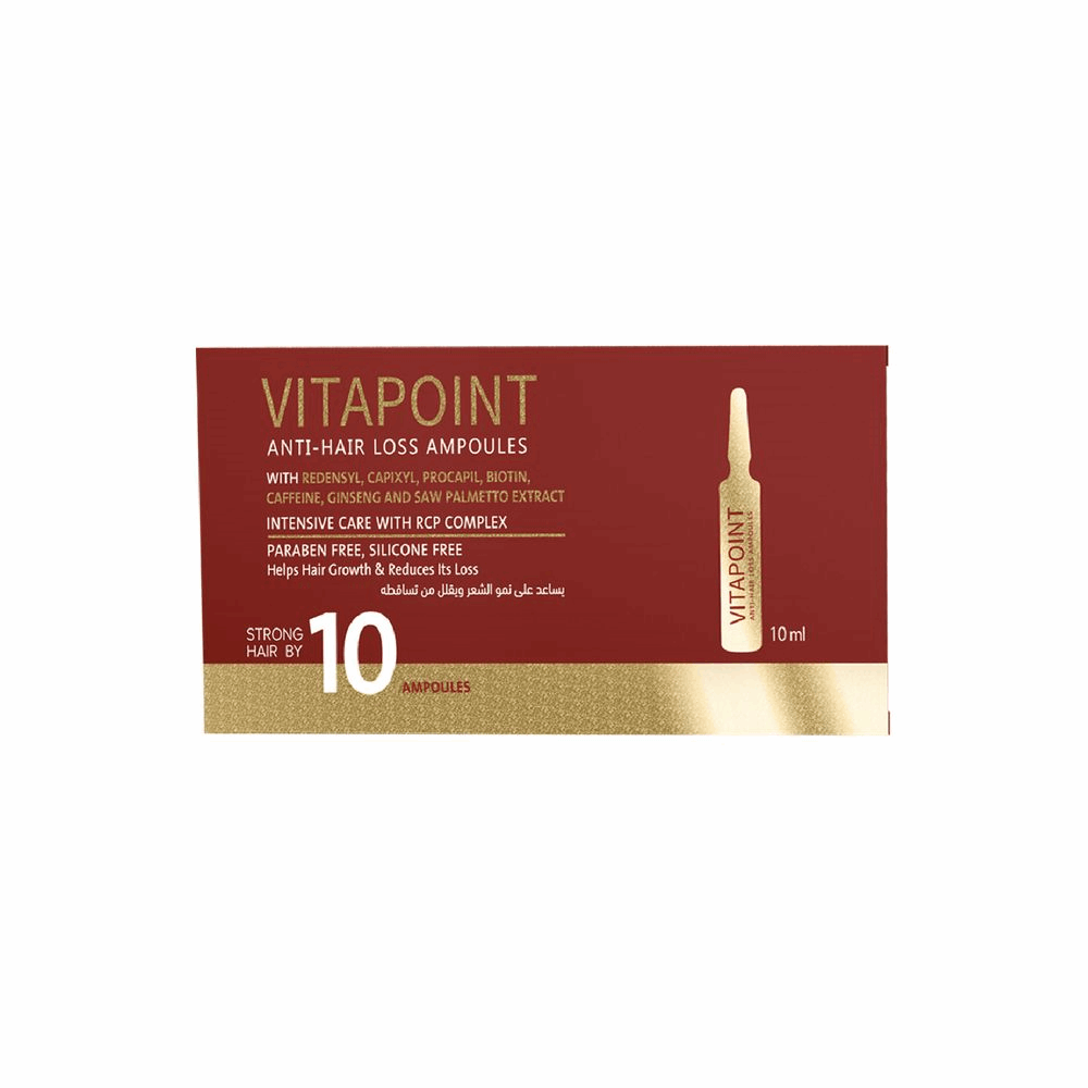 امبولات شعر فيتابوينت ضد التساقط 10 مل 10 امبولات