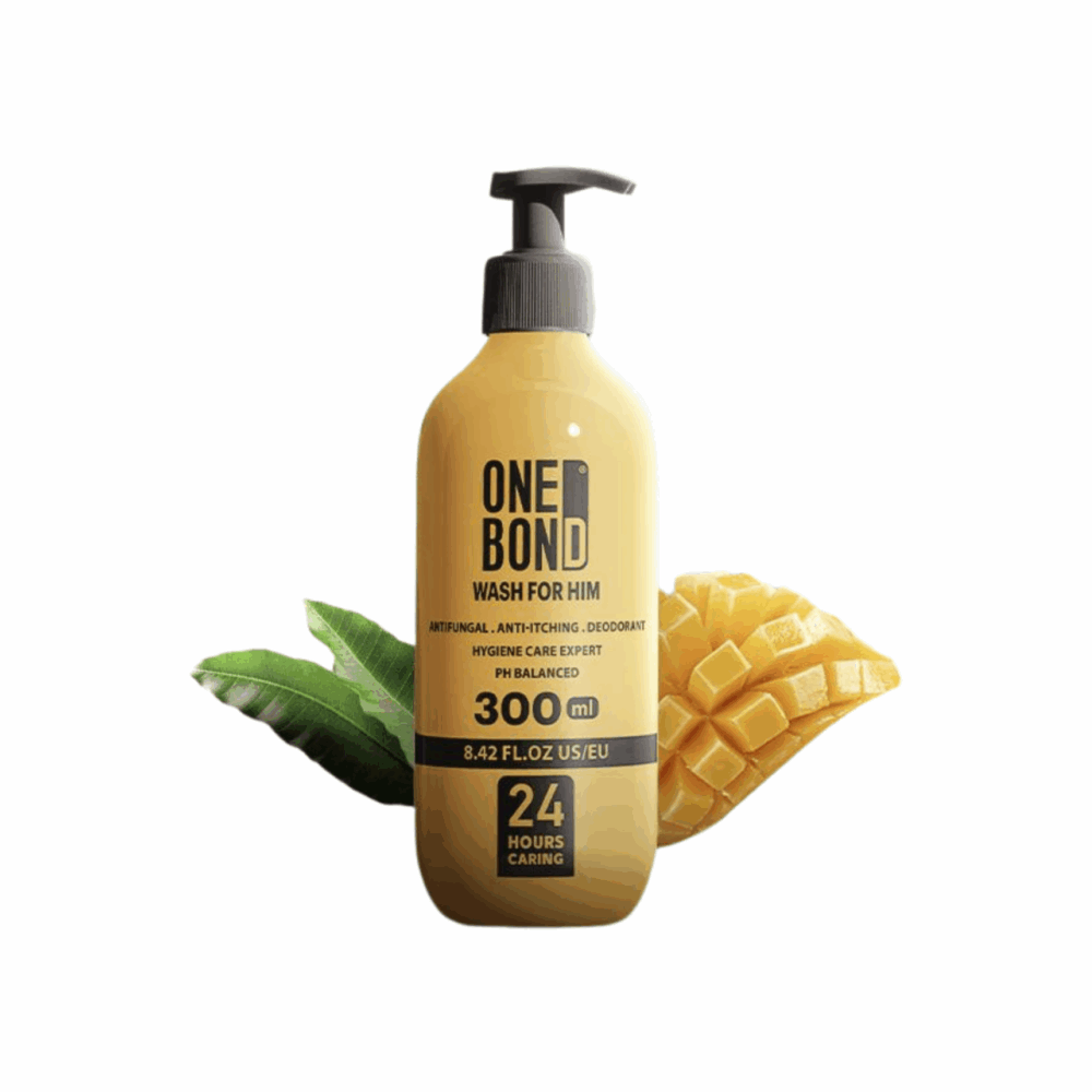 غسول للجسم وان بوند للرجالة 300مل اصفر
