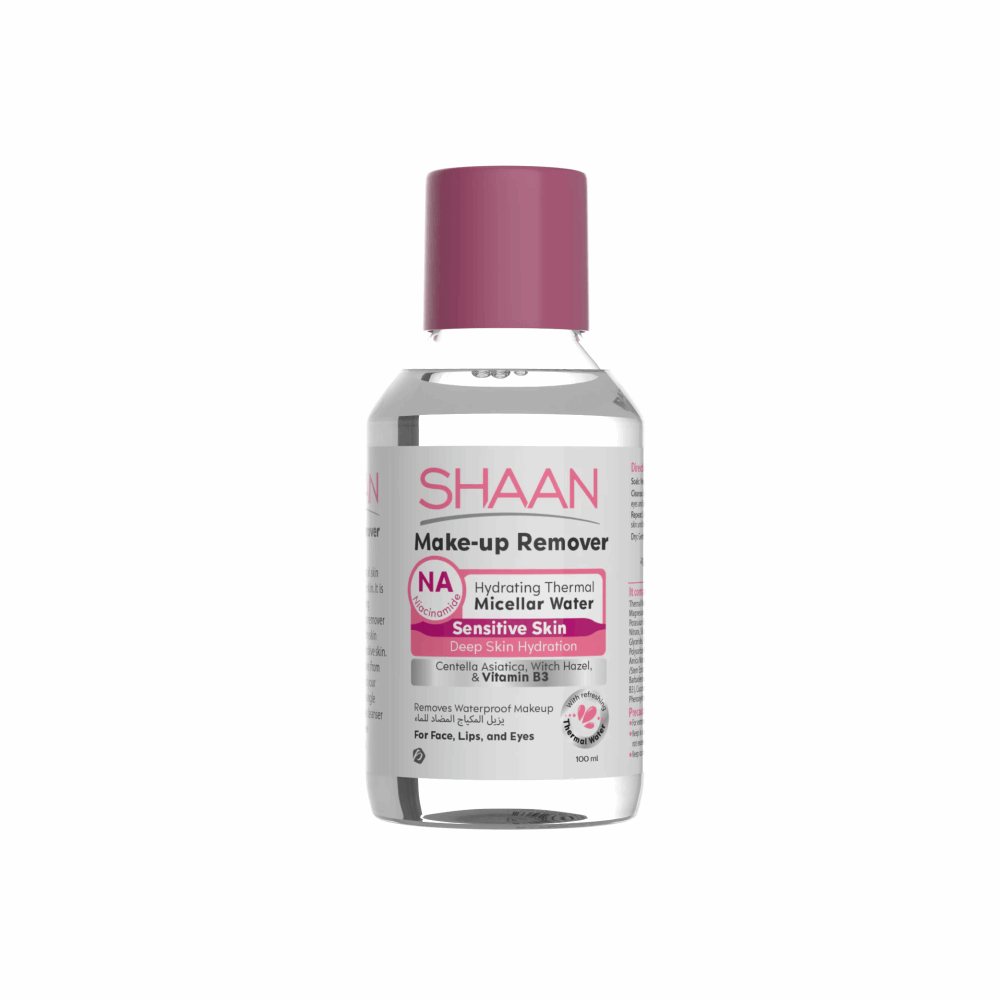 ماء ميسلار شان مزيل مكياج بشره حساسه 100 مل